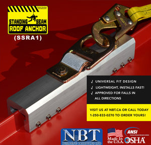 Standing Seam Roof Anchor: SSRA1
